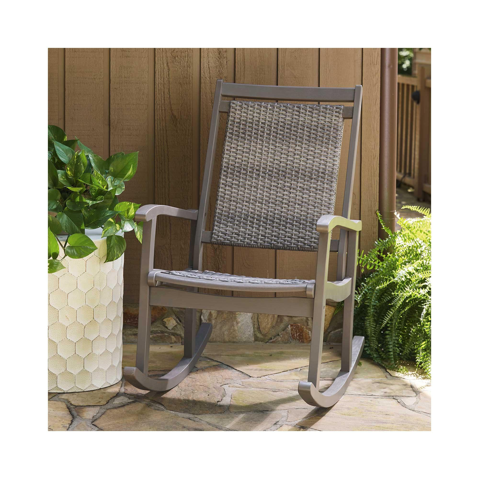 Outdoor interiors deals rocking chair